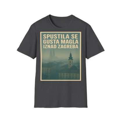 Gusta Magla Iznad Zagreba - Snaga Domovine - Premium Unisex Majica