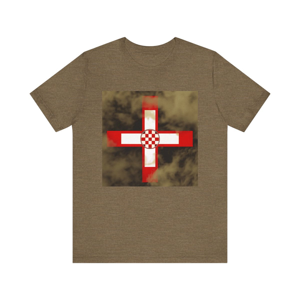 Hrvatski Križar - Snaga Domovine - Premium Unisex Majica