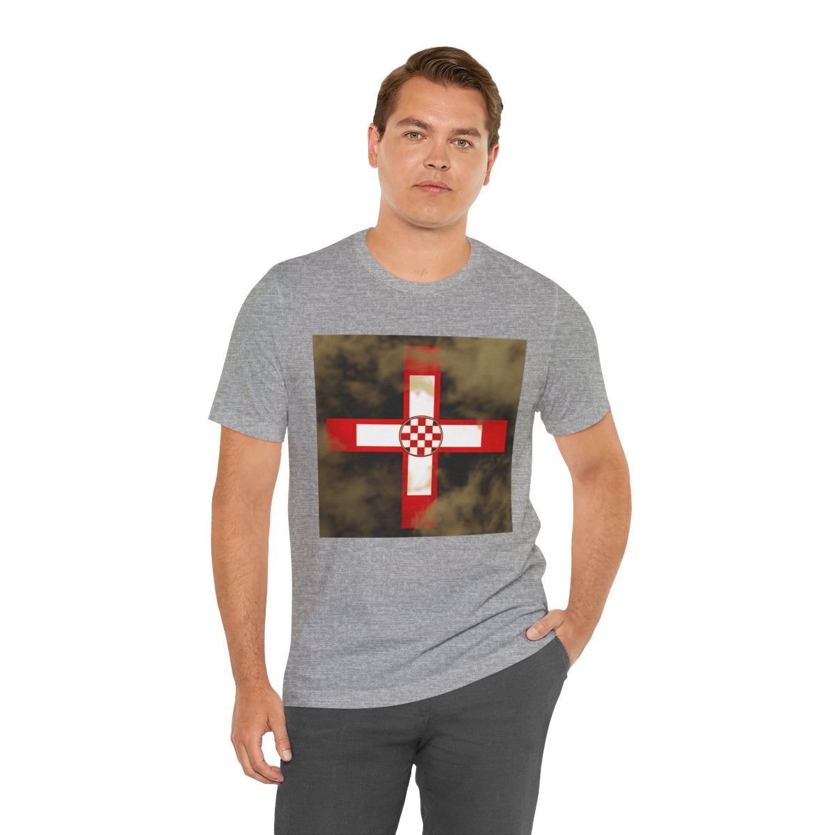 Hrvatski Križar - Snaga Domovine - Premium Unisex Majica