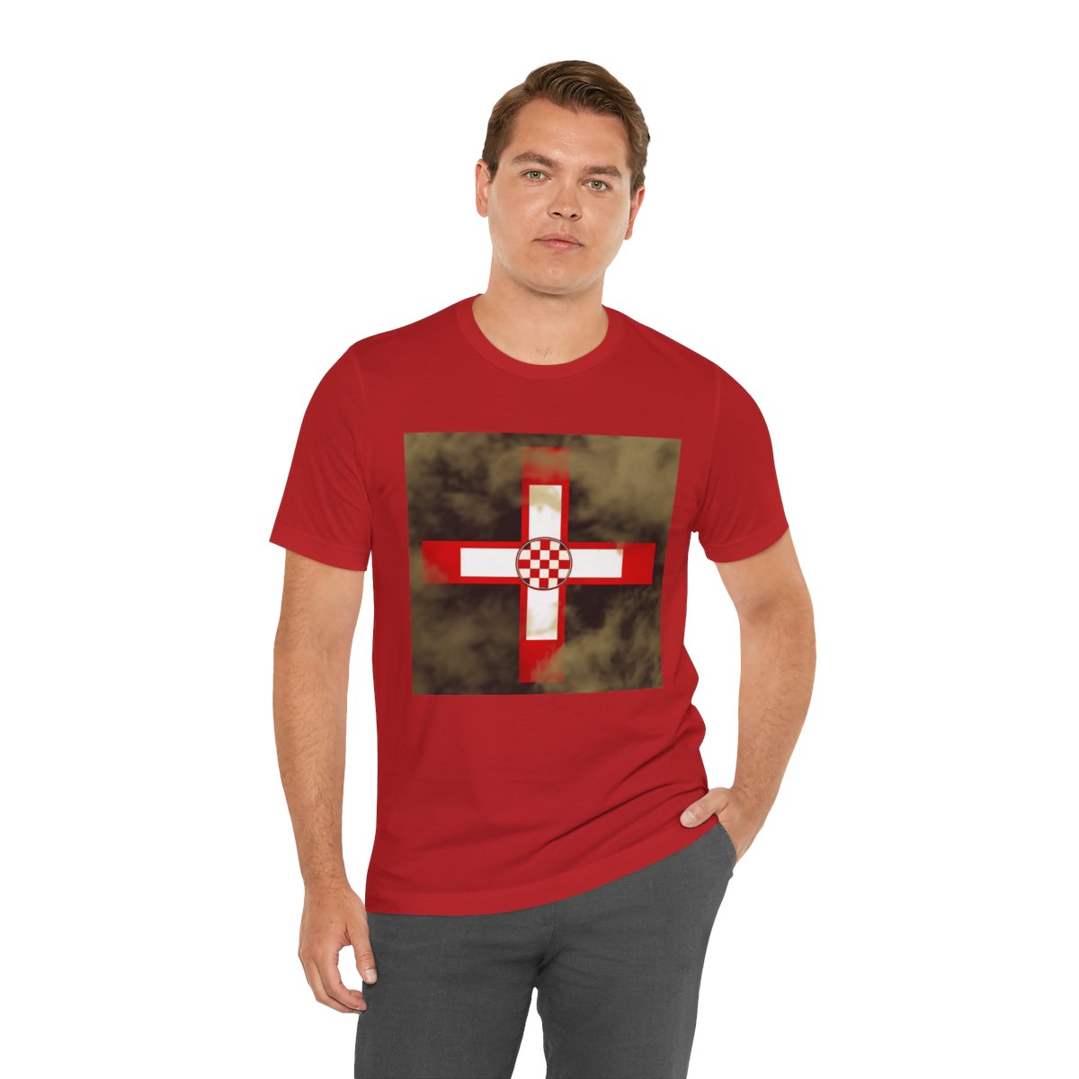 Hrvatski Križar - Snaga Domovine - Premium Unisex Majica
