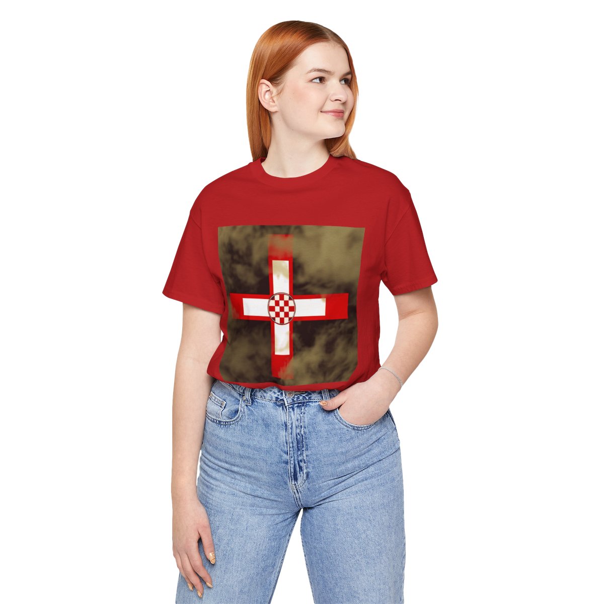 Hrvatski Križar - Snaga Domovine - Premium Unisex Majica