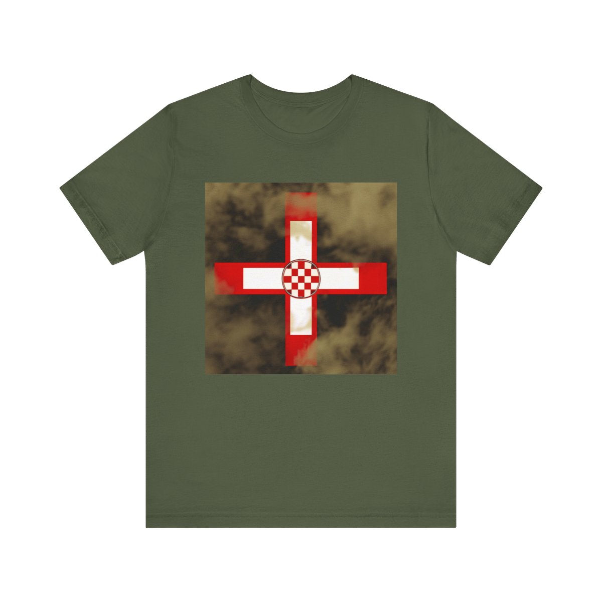 Hrvatski Križar - Snaga Domovine - Premium Unisex Majica